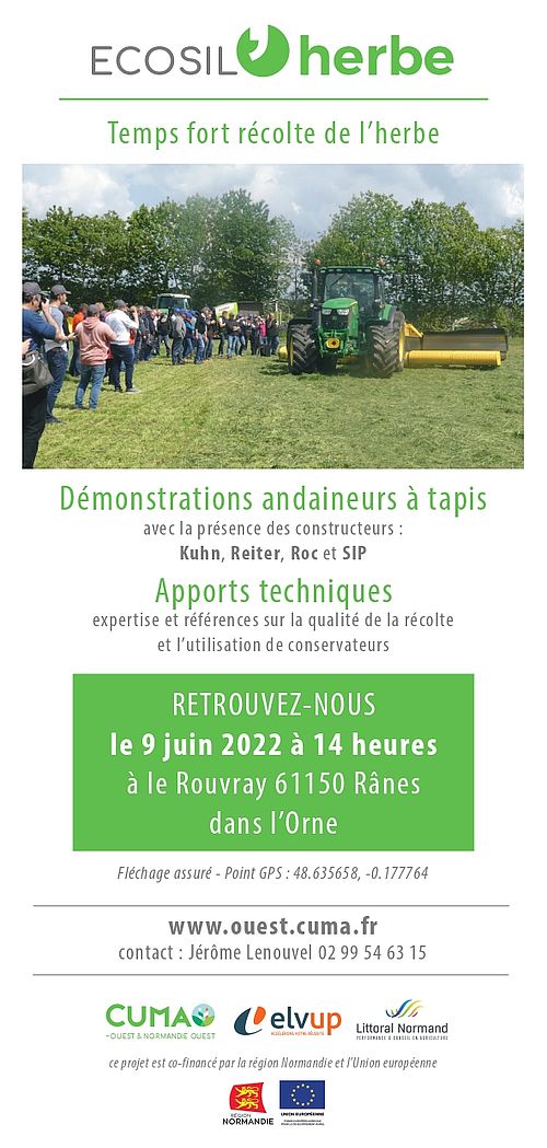 ecolsil'herbe, andainage,herbe, conservateur
